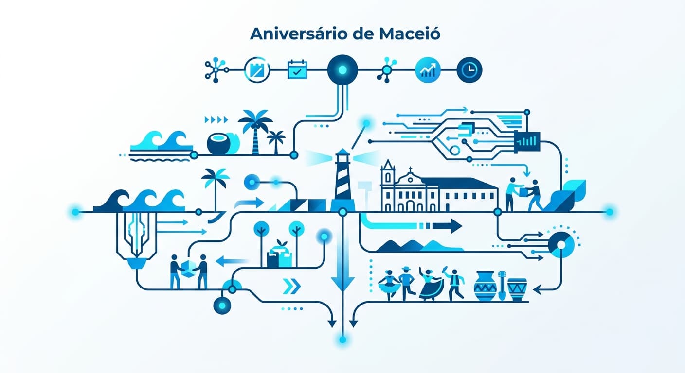 Linha do tempo histórica de Maceió